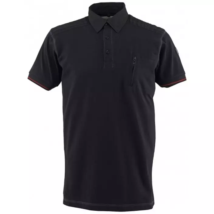 Mascot Frontline Kreta Polo shirt, Black, large image number 0
