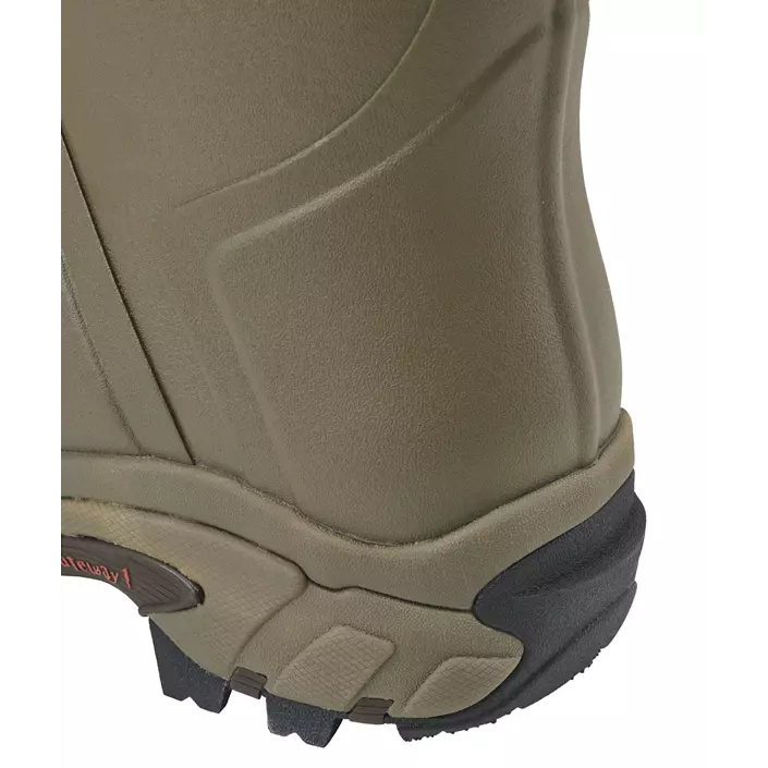 Gateway1 Sportsman 18" 4mm rubber boots, Dark Green, large image number 2