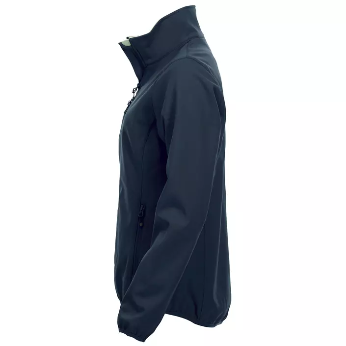 Clique Basic women's softshell jacket, Dark navy, large image number 1