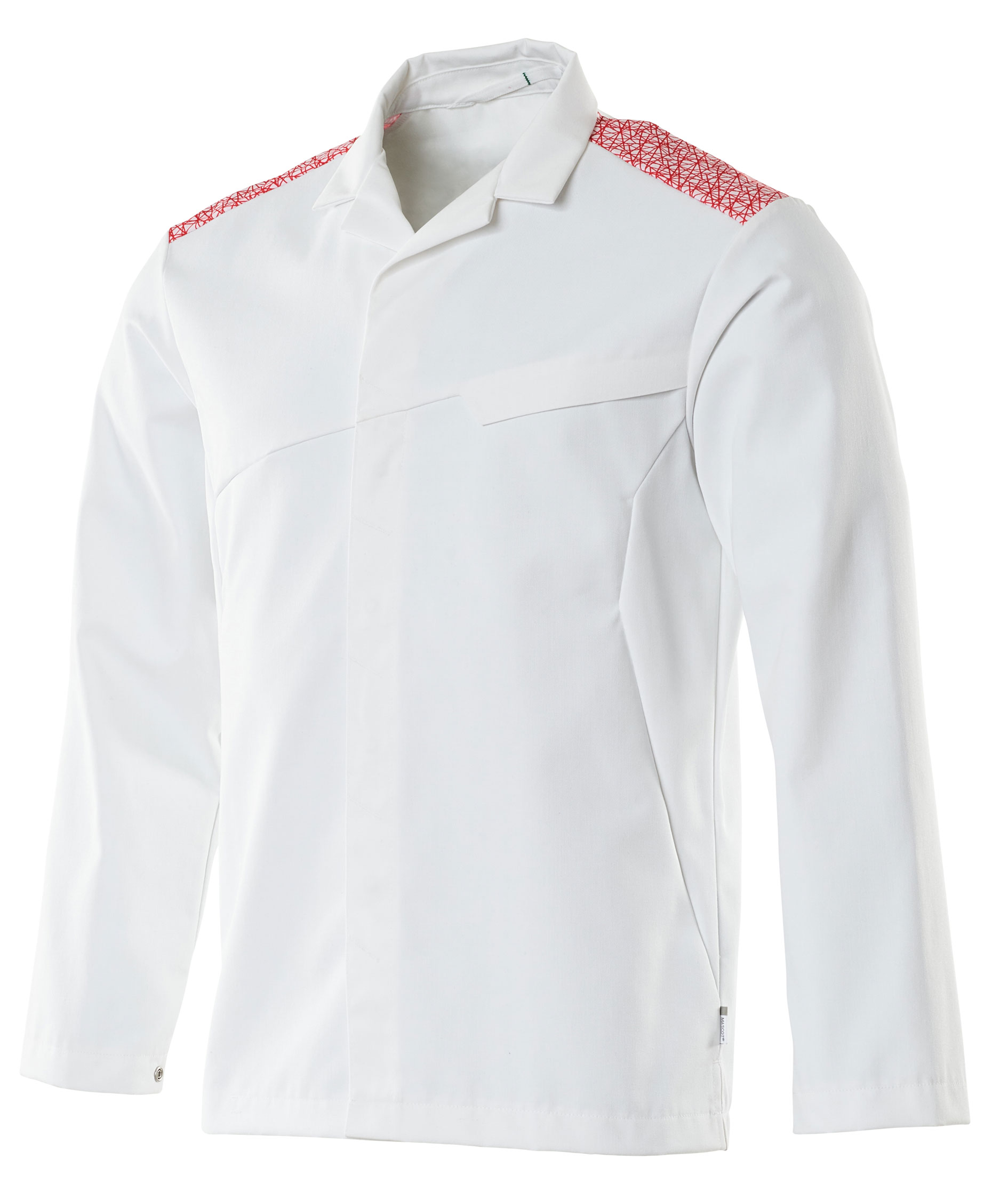 Mascot Food & Care HACCP-approved jacket, White/Signalred, large image number 2