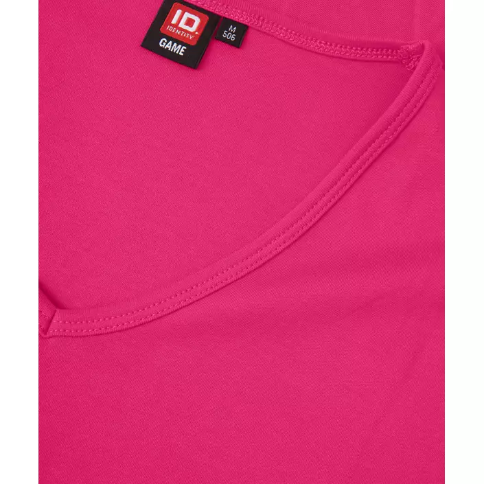 ID Interlock Damen T-Shirt, Pink, large image number 3
