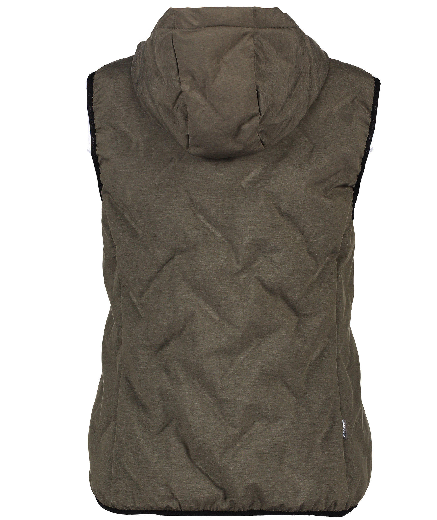 GEYSER women's quilted vest, Olive melane, large image number 2