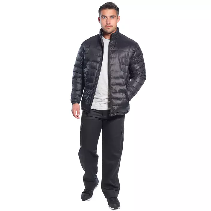 Portwest Aspen baffle jacket, Black, large image number 1