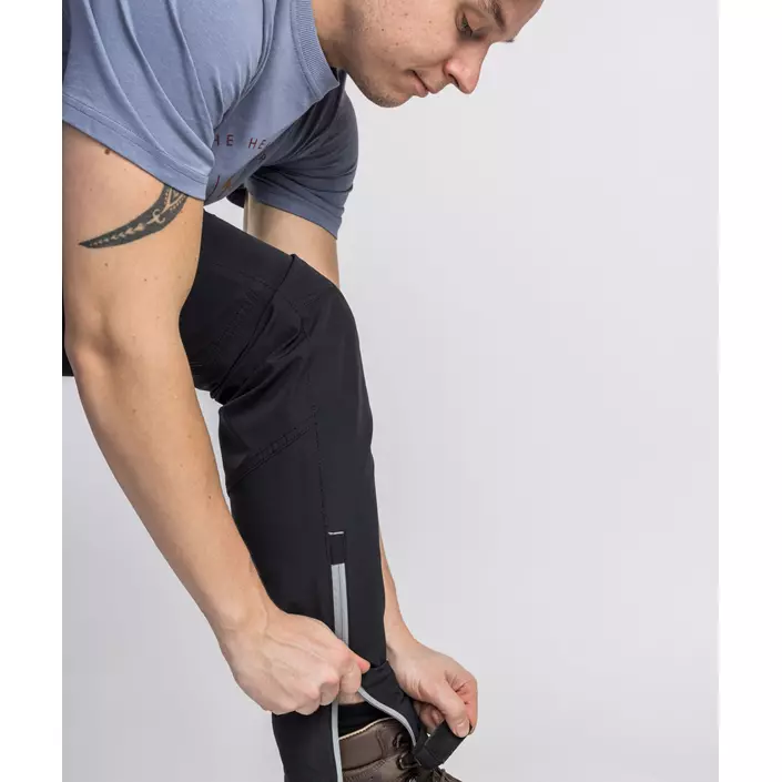 Pinewood Finnveden Trail stretch bukser, Sort, large image number 4