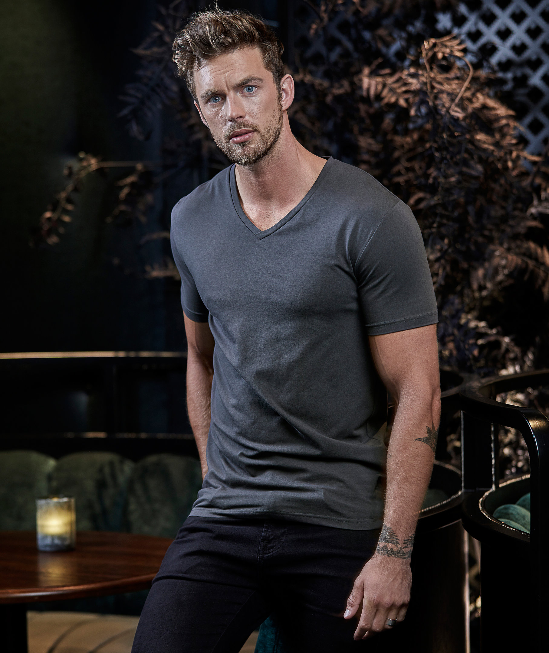 Tee Jays  T-shirt, Dark Grey