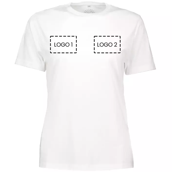 Westborn T-shirt dam med logotryck, , large image number 1