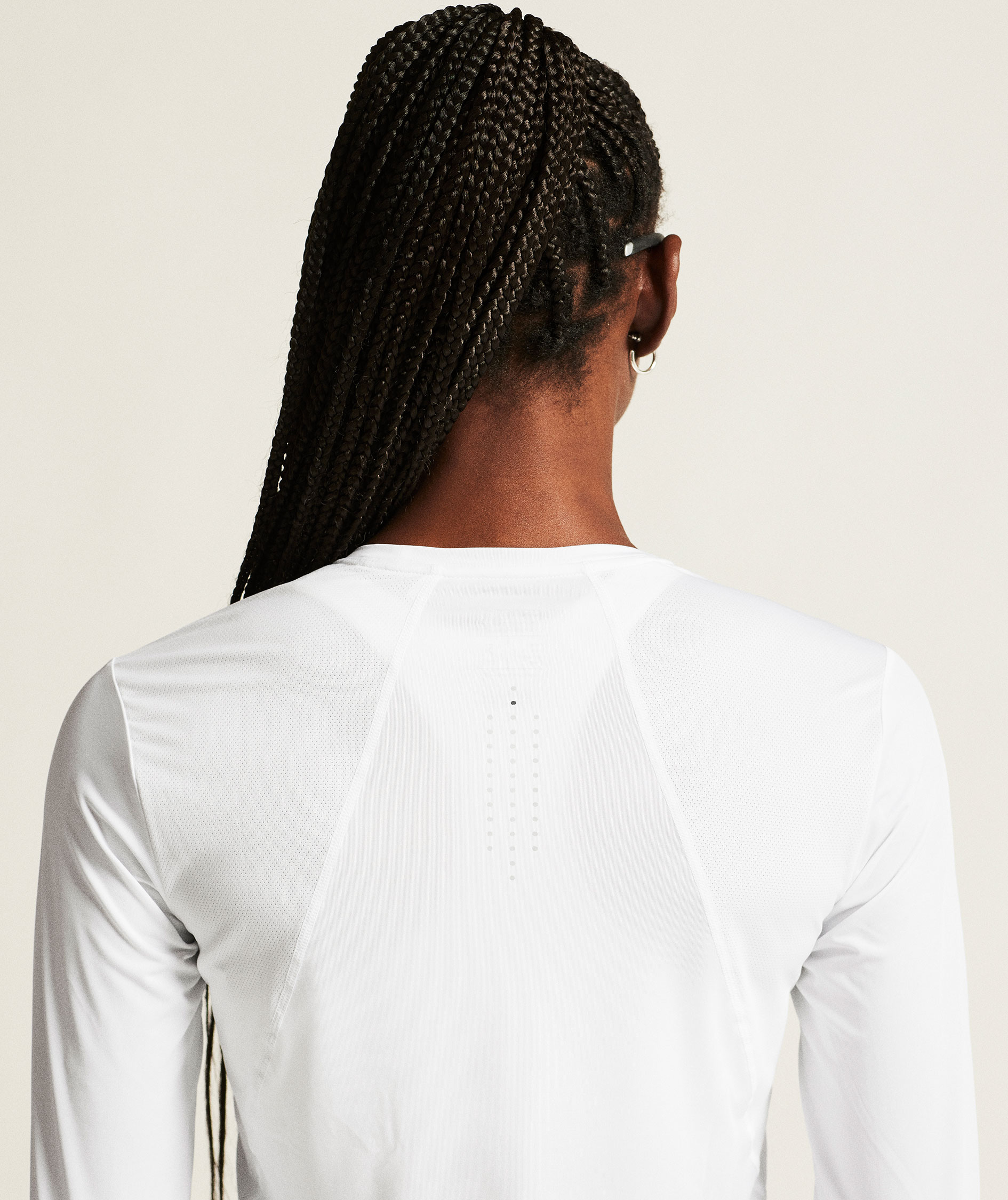 Craft ADV Essence women's long-sleeved T-shirt, White, large image number 7