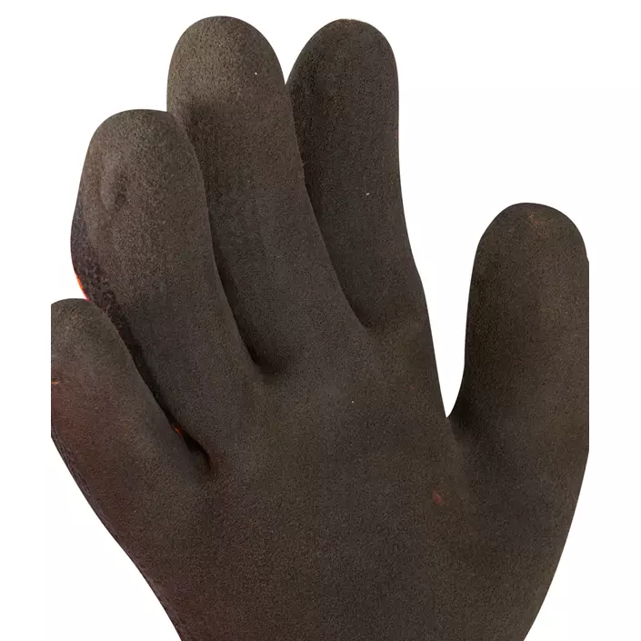 OX-ON PowerGrab Thermo work gloves, Orange/Black, large image number 2