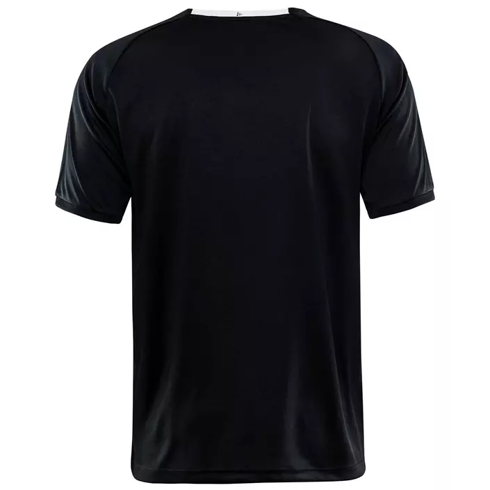Craft Progress 2.0 Stripe Jersey T-skjorte, Sort/Team Green, large image number 2