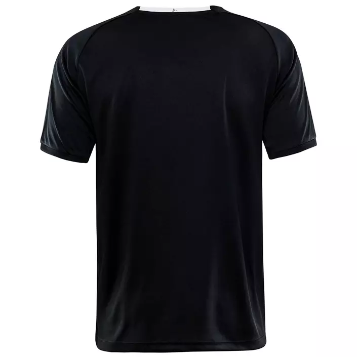 Craft Progress 2.0 Stripe Jersey T-shirt, Black/Team Green, large image number 2