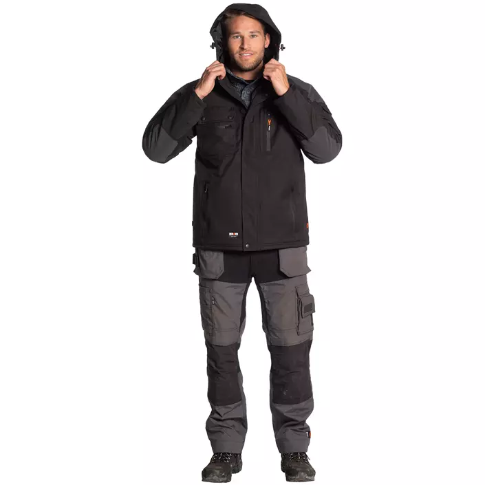 HEROCK Persia vinterjacka, Black, large image number 1