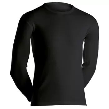 Dovre baselayer sweater with merino wool, Black