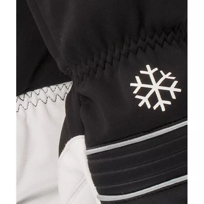 Tegera 296 winter gloves, Black/White, large image number 1