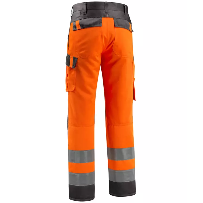 Mascot Safe Light Maitland work trousers, Hi-vis Orange/Dark anthracite, large image number 2