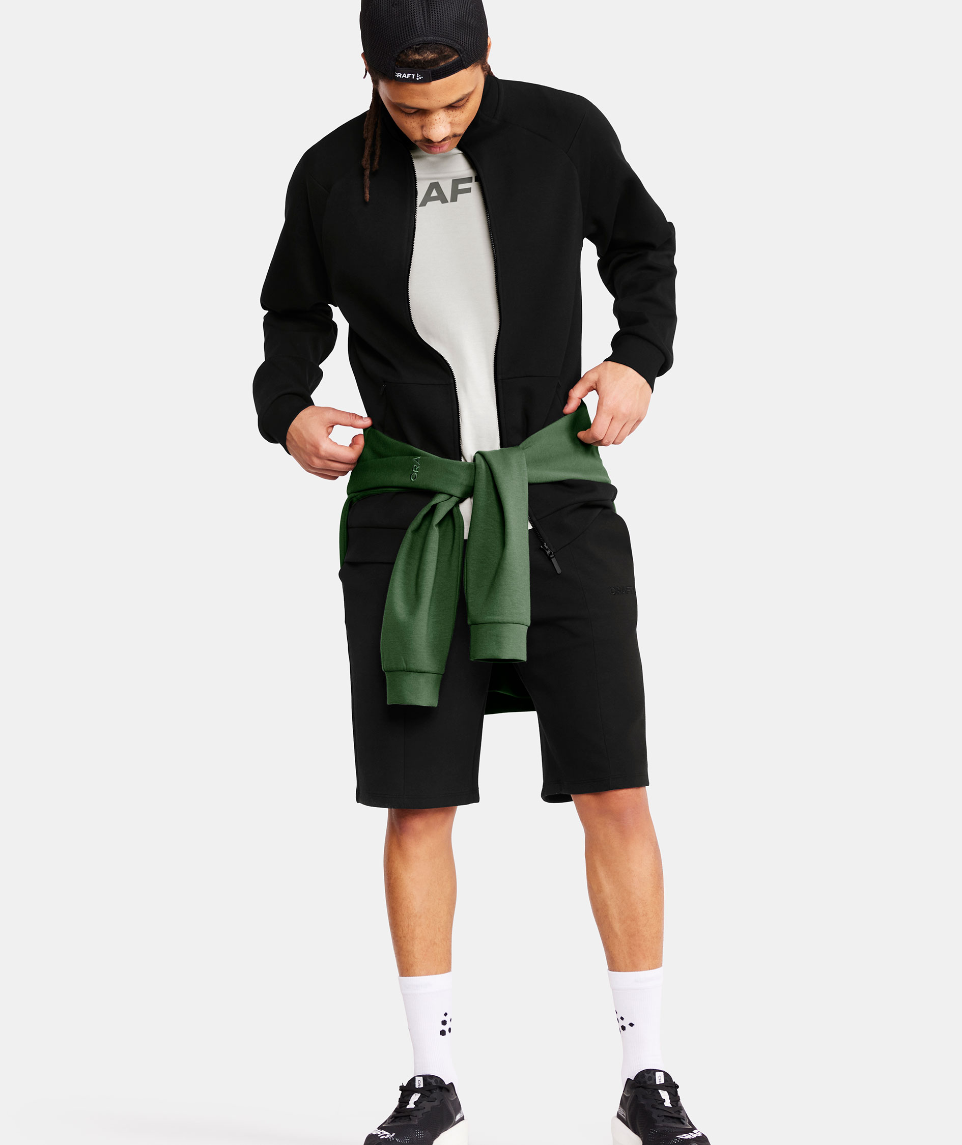 Craft ADV Join cardigan, Black, large image number 1