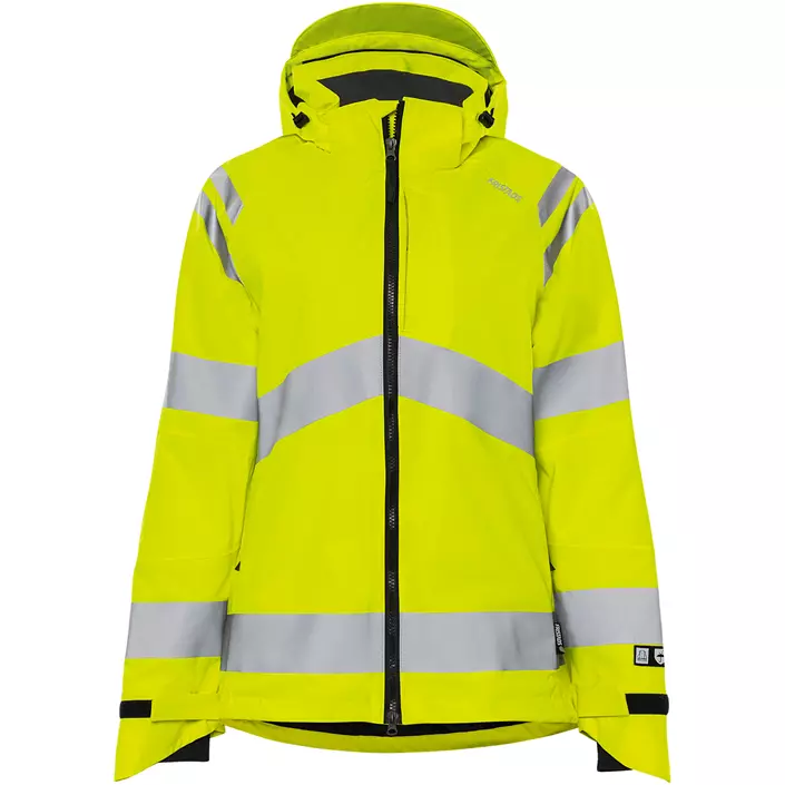 Fristads women's shell jacket 4681 GLPS, Hi-Vis Yellow, large image number 0