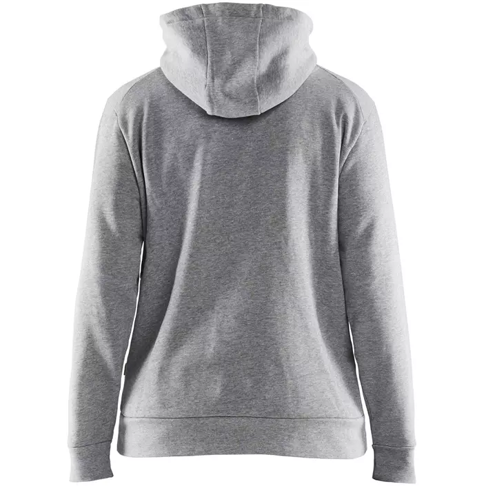 Blåkläder women's hoodie 3D, Grey Melange, large image number 1