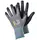 Tegera 884A work gloves, Black/Grey, Black/Grey, swatch