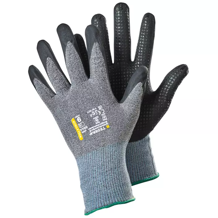 Tegera 884A work gloves, Black/Grey, large image number 0