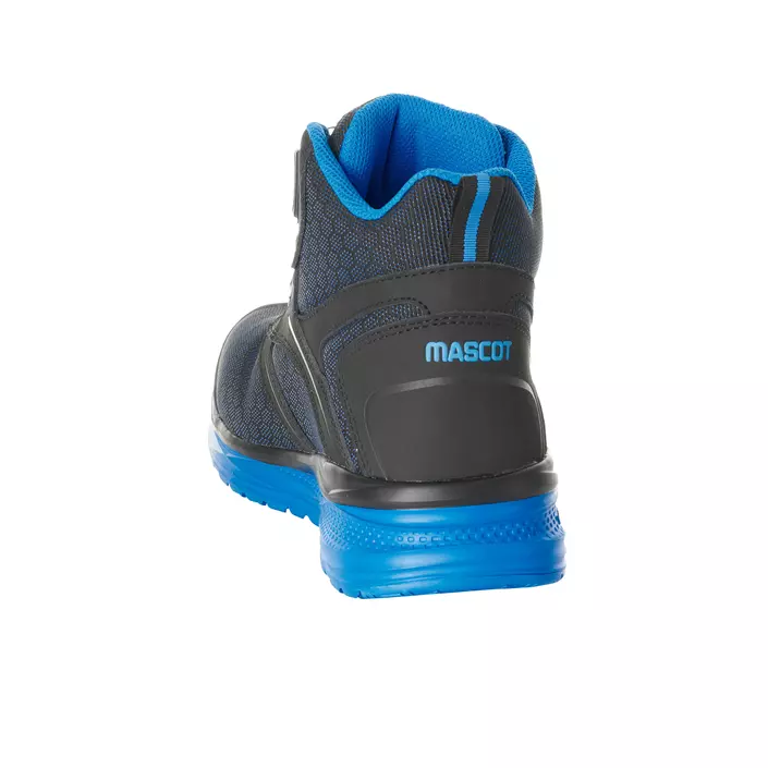 Mascot Carbon safety boots S1P, Black/Cobalt Blue, large image number 4