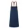 Karlowsky Recycled bib apron, Steel Blue, Steel Blue, swatch