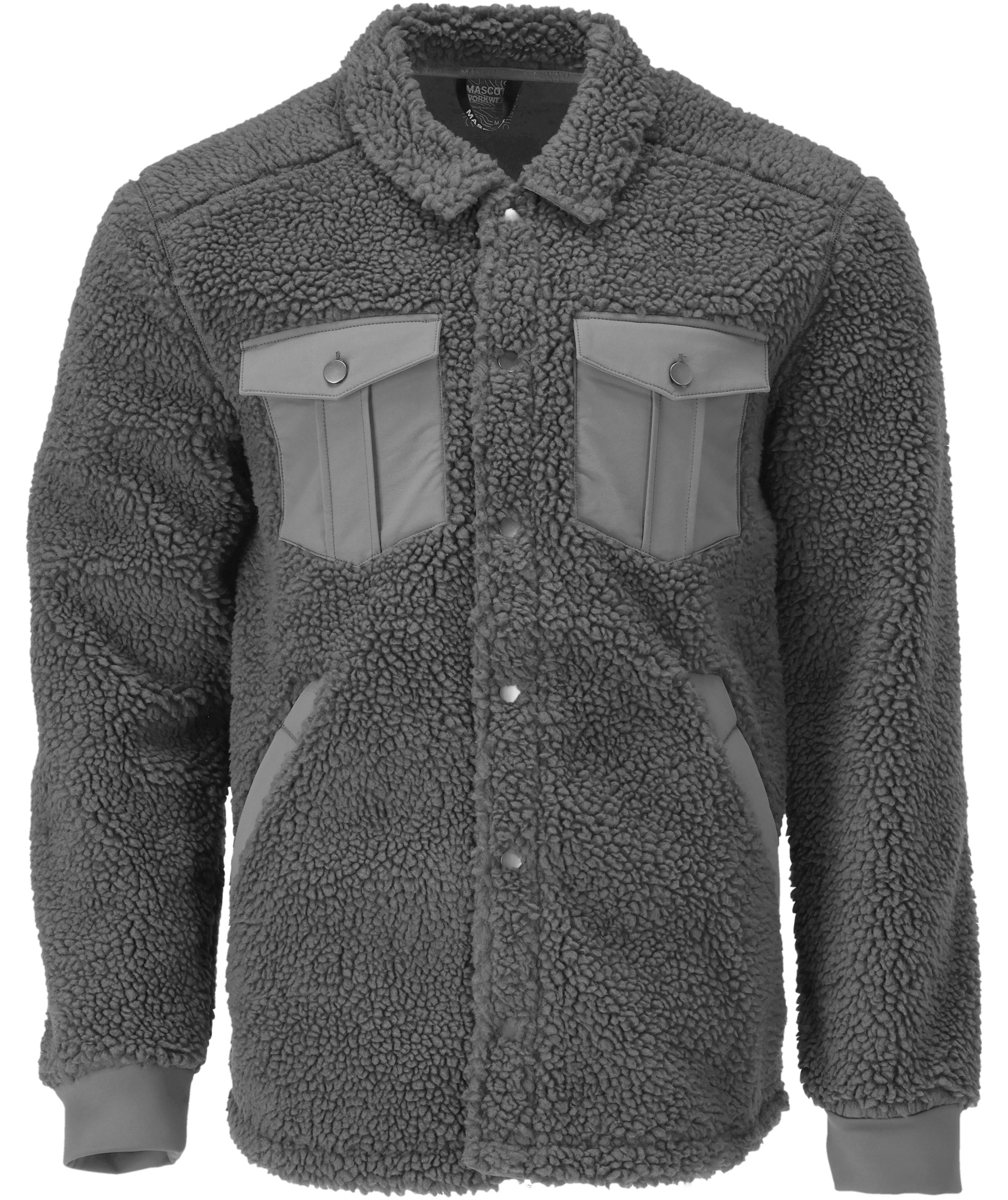 Mascot Customized p&auml;lsfiber skjortjacka, Sten gr&aring;, Sten gr&aring;, swatch