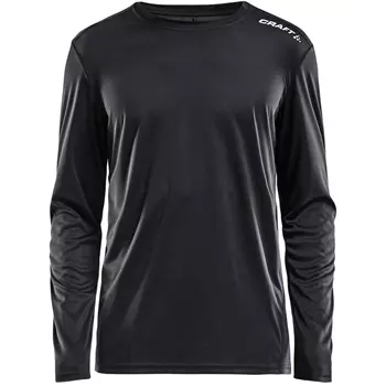 Craft Rush long-sleeved baselayer  shirt, Black