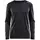 Craft Rush long-sleeved baselayer  shirt, Black, Black, swatch