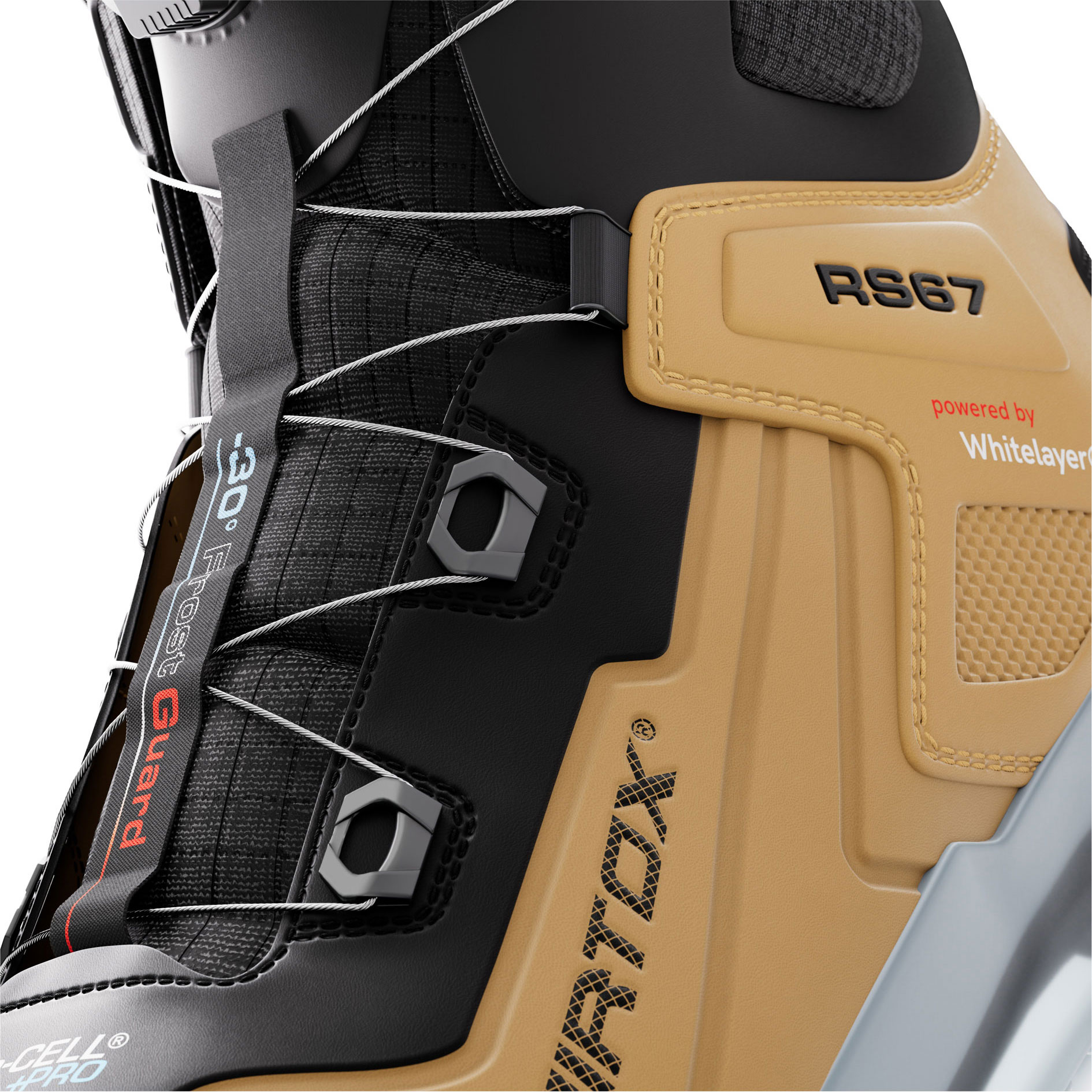 Airtox RS67 safety boots S7S, Desert haze/raven-black, large image number 5