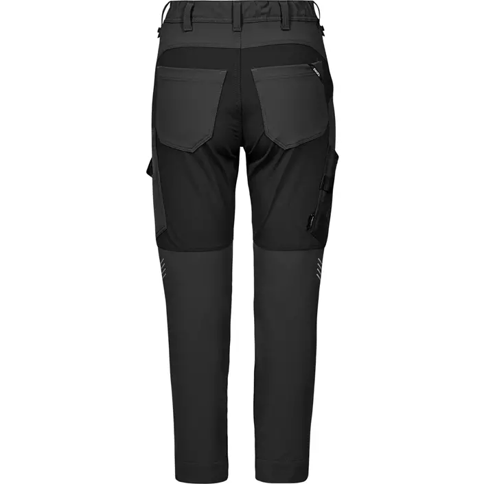 Engel Entire dame arbejdsbukser full stretch, Anthracite Grey/Black, large image number 3
