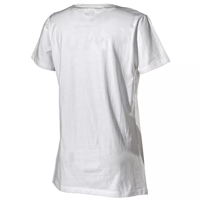L.Brador T-shirt dam 6014B, Vit, large image number 1