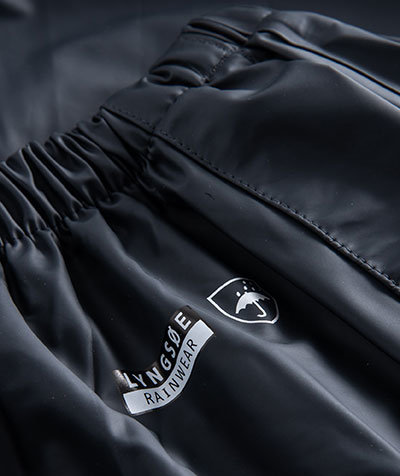 Lyngs&oslash;e PU rain trousers, Marine Blue