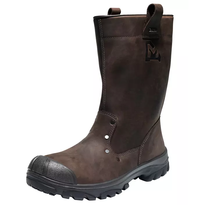 Emma Mendoza D safety boots S3, Dark Brown, large image number 0