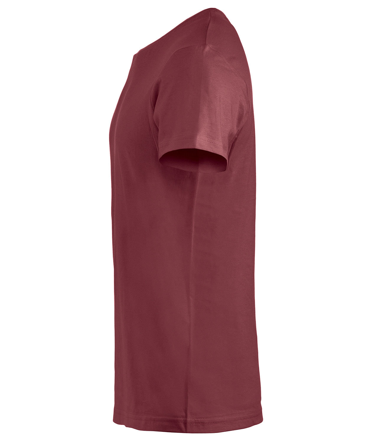 Clique Basic T-shirt, Bordeaux, large image number 1
