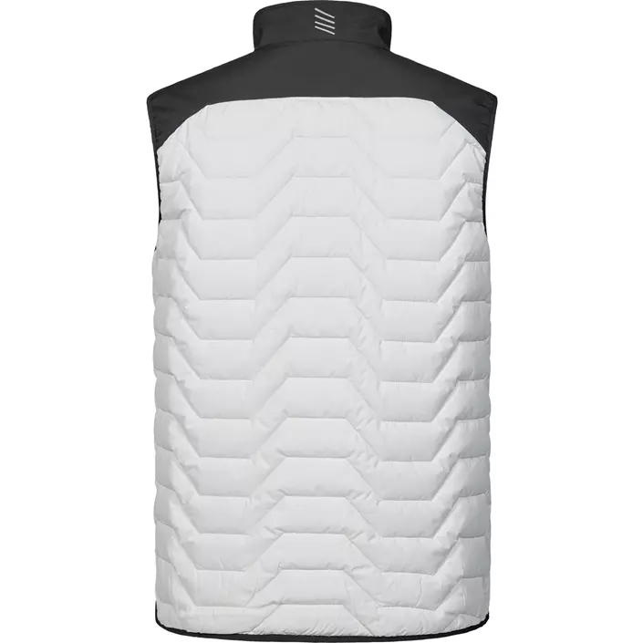 Engel Entire vadderad väst, Bone White/Anthracite Grey, large image number 3