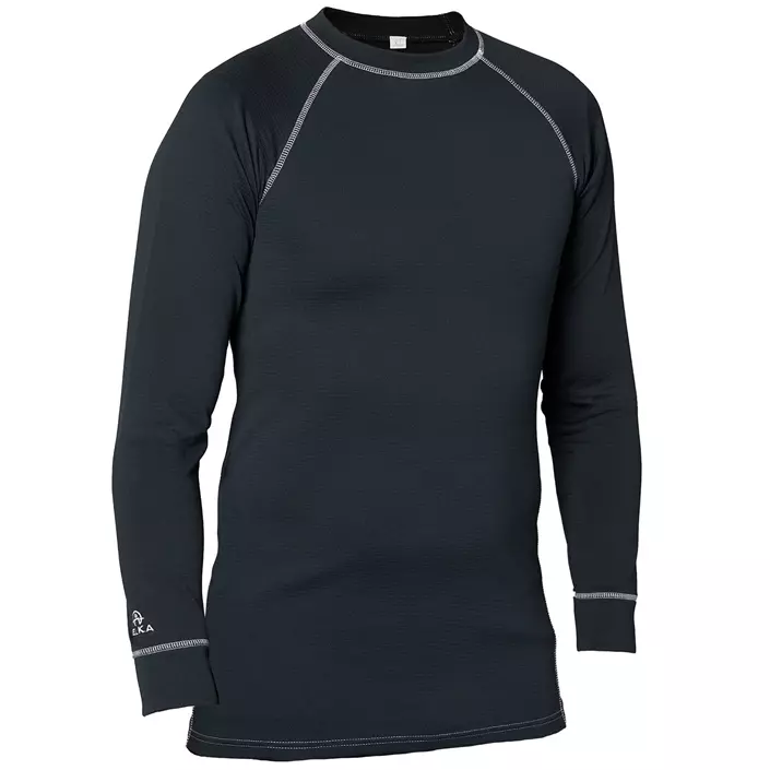 Elka Termo Base Layer underwear shirt, Black, large image number 0