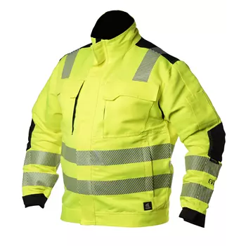 Viking Rubber Evosafe work jacket, Hi-Vis Yellow