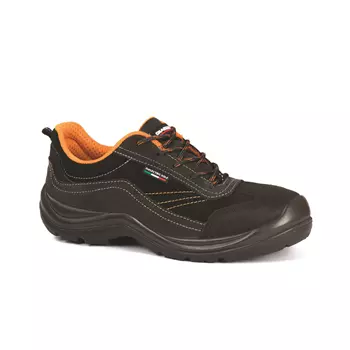 Giasco Franklin safety shoes SB P, Black/Orange