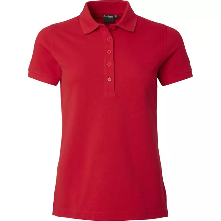 Top Swede Damen polo shirt 188, Red, large image number 0
