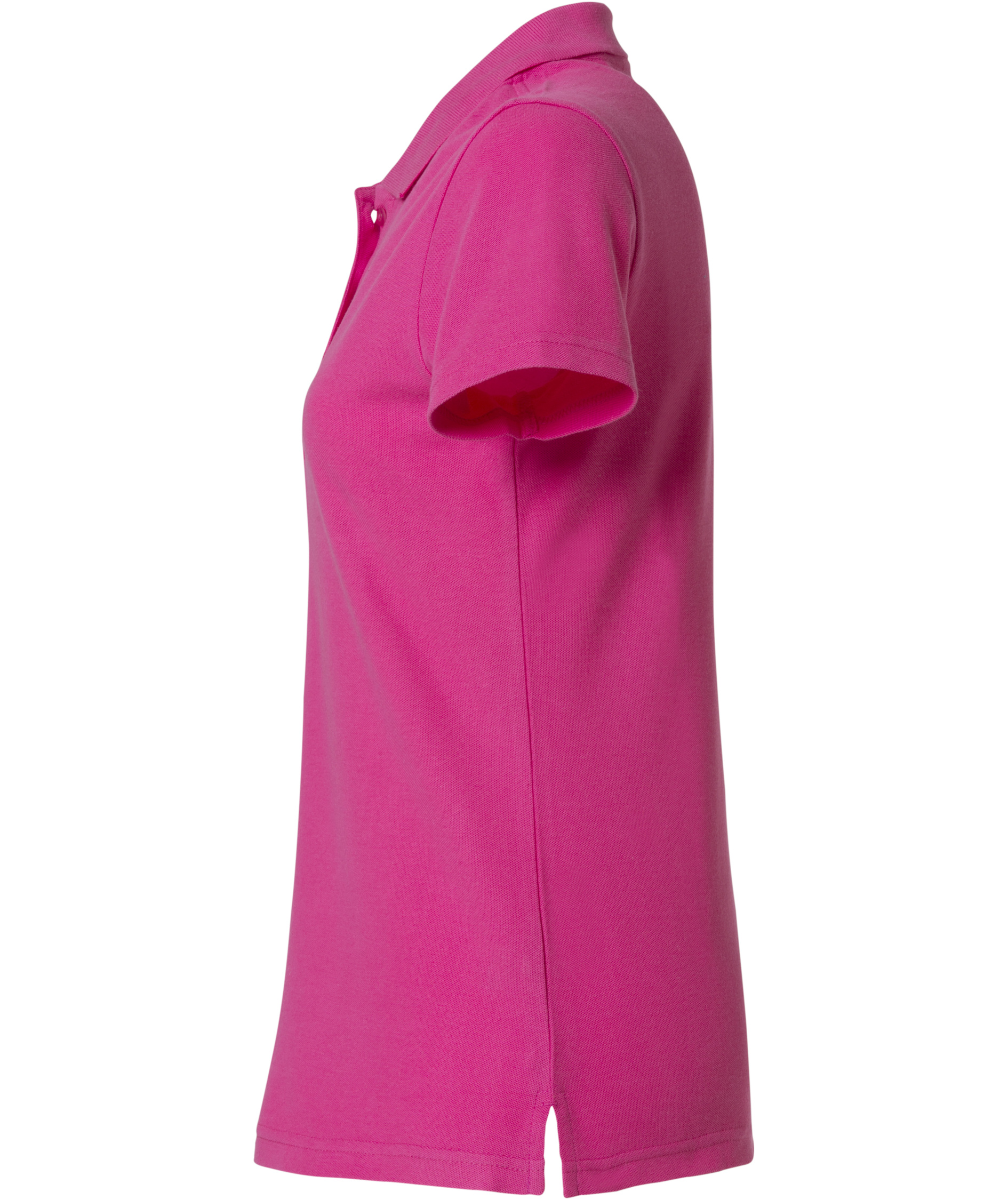 Clique Basic dame polo t-shirt, Bright Cerise, large image number 3