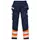 Fristads Gen Y craftsman trousers 2127, Hi-vis Orange/Marine, Hi-vis Orange/Marine, swatch
