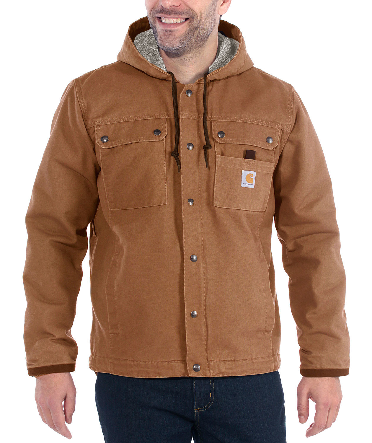 Carhartt Bartlett jacka, Brun, large image number 2