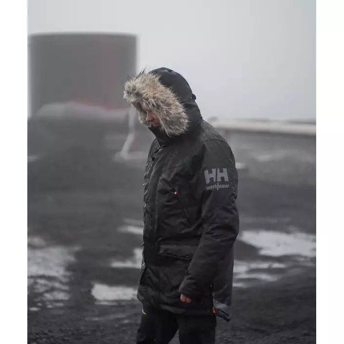 Helly Hansen Bifrost vinter parkajakke, Sort, large image number 4