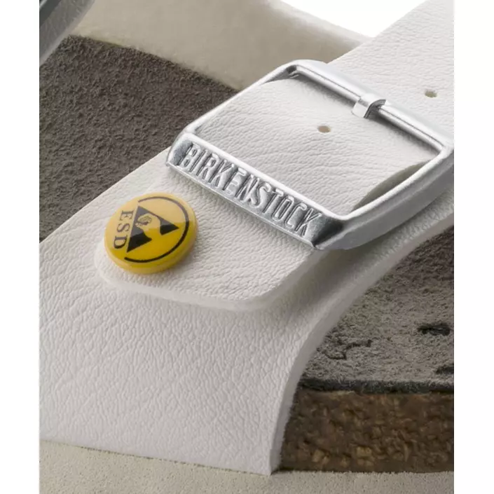 Birkenstock Milano ESD Narrow Fit sandaler, Hvid, large image number 6