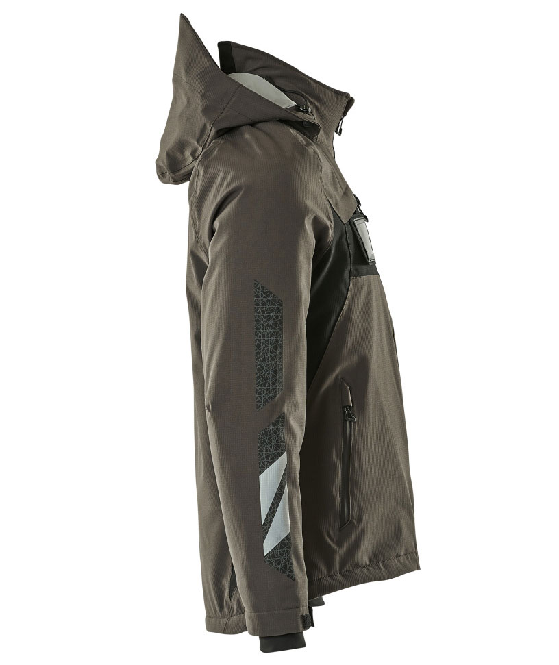 Mascot Accelerate winter jacket, Dark Anthracite/Black, large image number 2