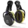Hellberg Secure 2 helmet mounted ear defenders, Black/Yellow, Black/Yellow, swatch