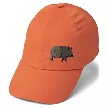 Northern Hunting Dyrr cap med motiv, Orange