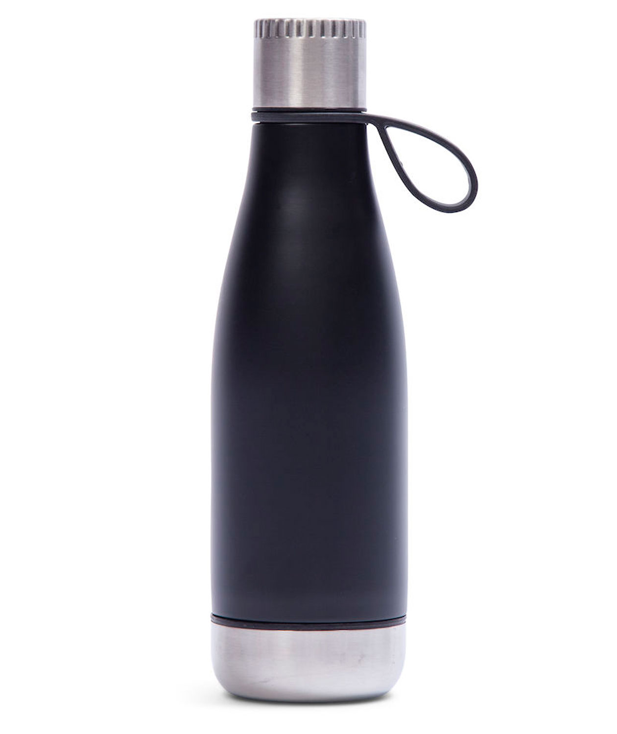 Lord Nelson steel bottle 0,45 L, Black, Black, swatch