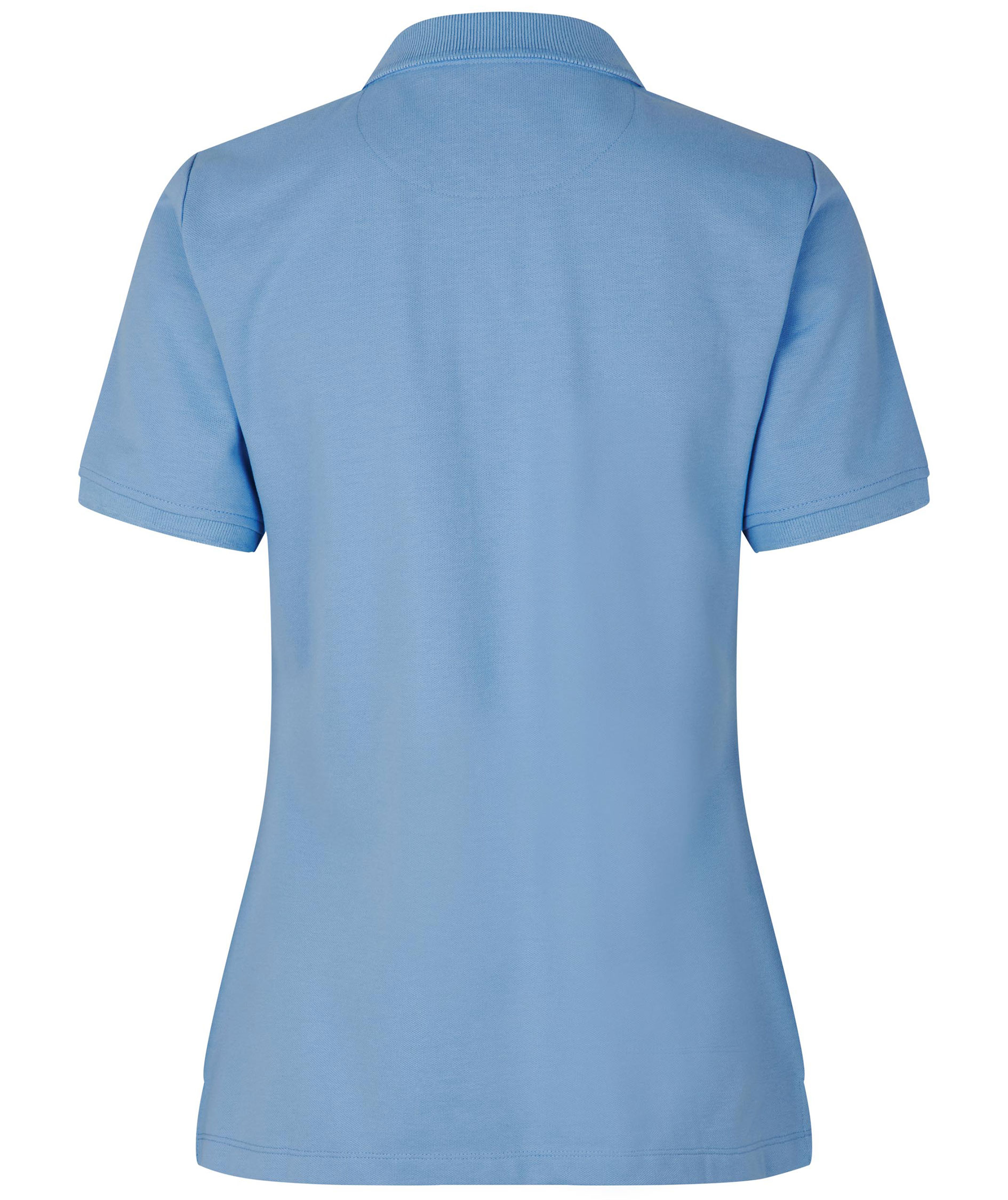 ID PRO Wear CARE dame polo T-shirt, Lys Bl&aring;, large image number 2