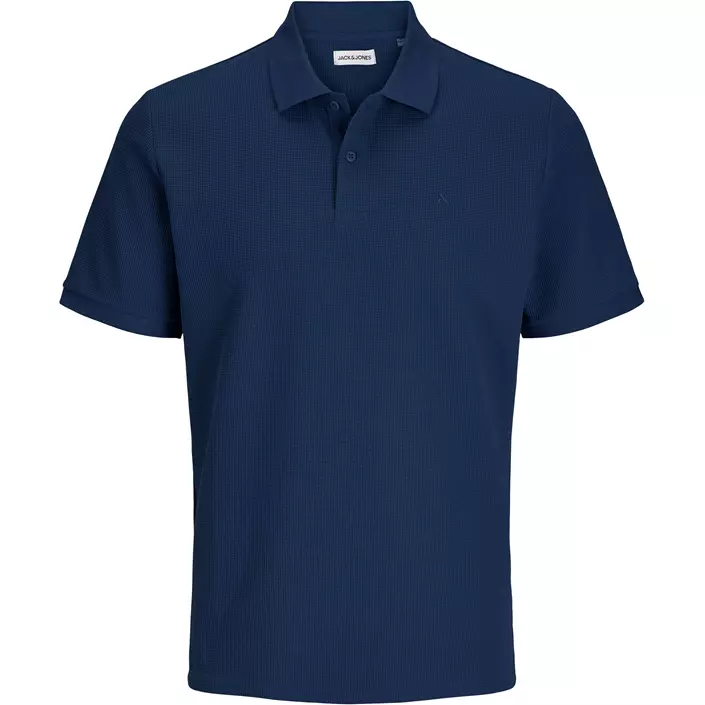 Jack & Jones JJEAUSTIN Polo T-shirt, Navy Blazer, large image number 0